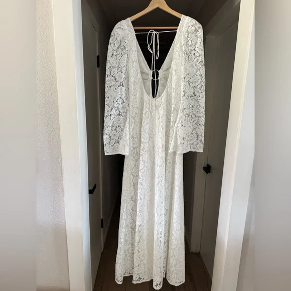 NWT | Free People x For Love and Lemons | Frances Maxi Dress | Sz S - Picture 11 of 16